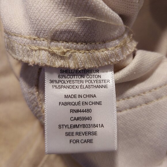 Tinseltown Beige Wide-Leg Jeans Utility Streetwear Pants Minimalist Neutral 3 - Picture 6 of 6